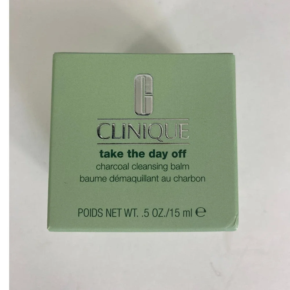 NIB Clinique Take the Day Off Charcoal Cleansing Balm .5oz